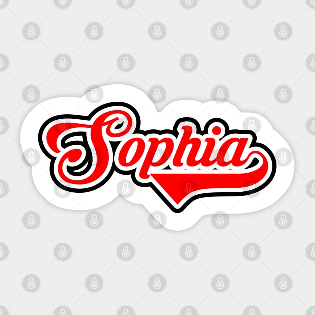 SOPHIA Sticker by Teebevies